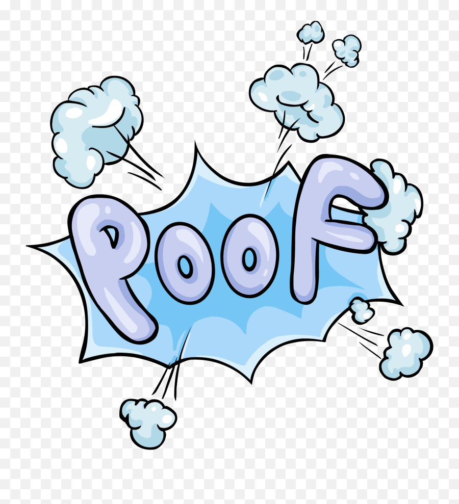 Poof Clip Art - Cartoon Poof Png,Poof Png