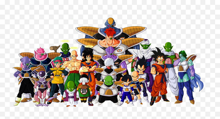 Dragon Ball Z Characters Png File - Dragon Ball Z Characters,Dbz Transparent