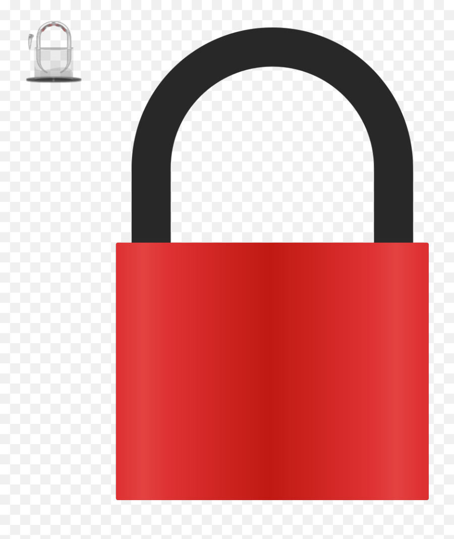 Padlock Red Png Svg Clip Art For Web - Download Clip Art Clip Art,Red Download Icon