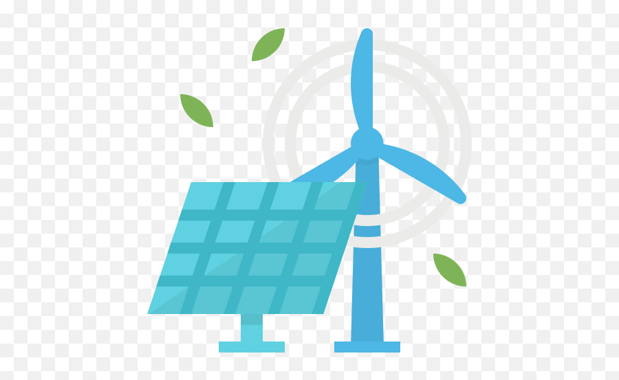 Renewable Energy Icon From Global Warming Pack Style - Flat Png,Renewable Energy Icon
