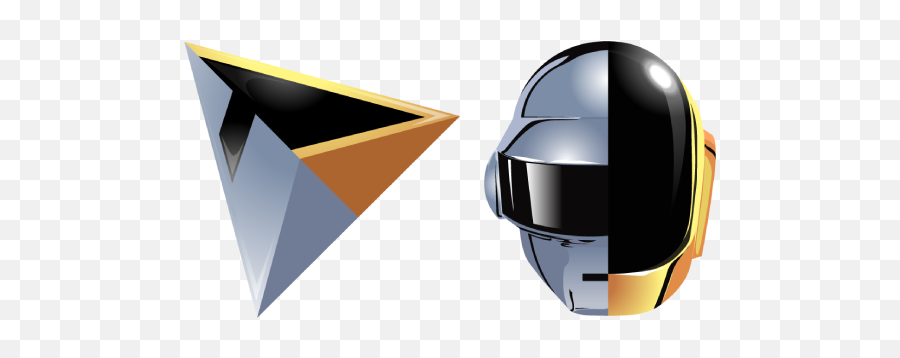 Daft Punk Cursor U2013 Custom Browser Extension - Triangle Png,Daft Punk Transparent