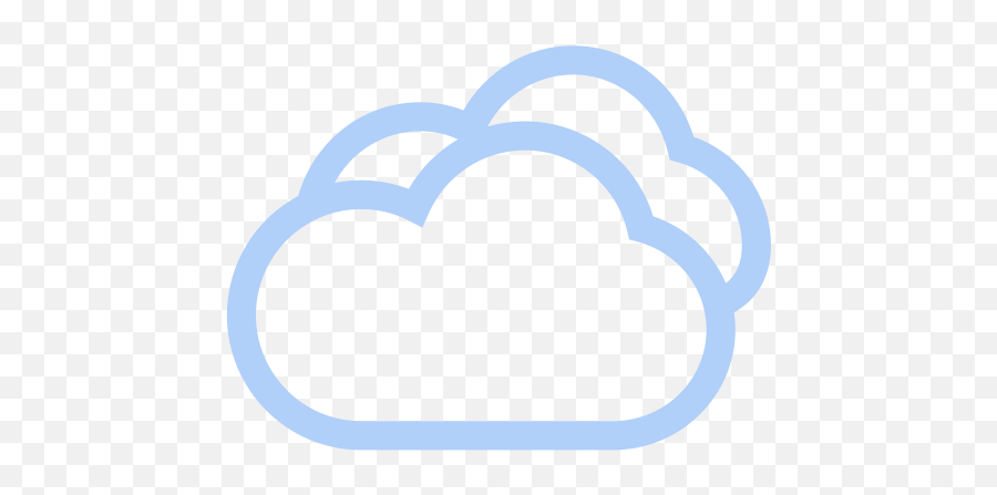 Few Clouds Vector Icons Free Download In Svg Png Format - Language,Icloud Icon Download