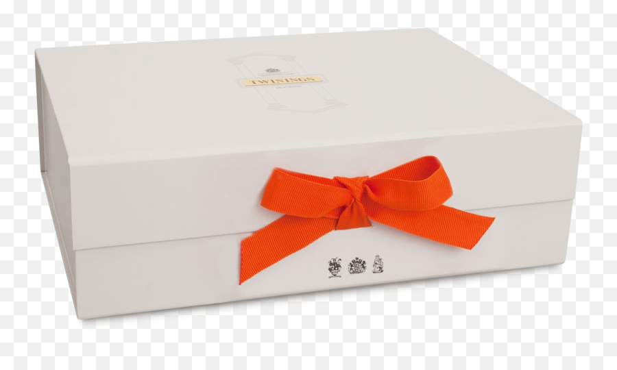 Large Gift Box - Orange Ribbon Gift Boxes And Bags Gift Box Png,Orange Ribbon Png