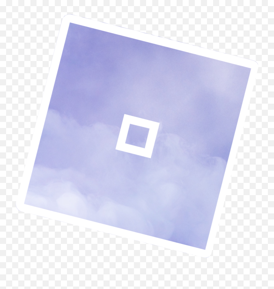 Roblox light blue logo transparent PNG - StickPNG