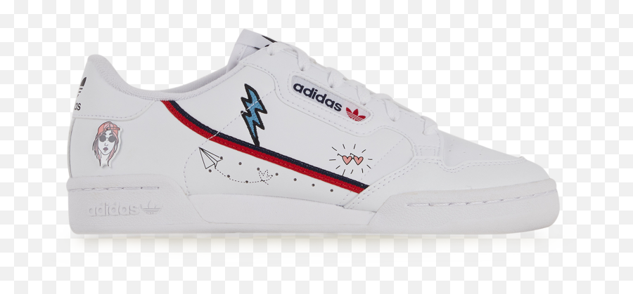 Adidas Originals Continental 80 Icon Message Whitemulti - Adidas Originalscontinental 80 Icon Message Png,Stock Item Icon