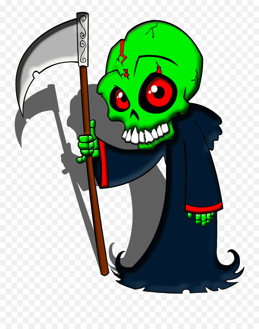 Big Image - Free Clip Art Grim Reaper Png,Grim Reaper Transparent