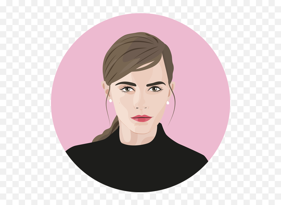 50 Inspirational Women - Hair Design Png,Emma Watson Gif Icon