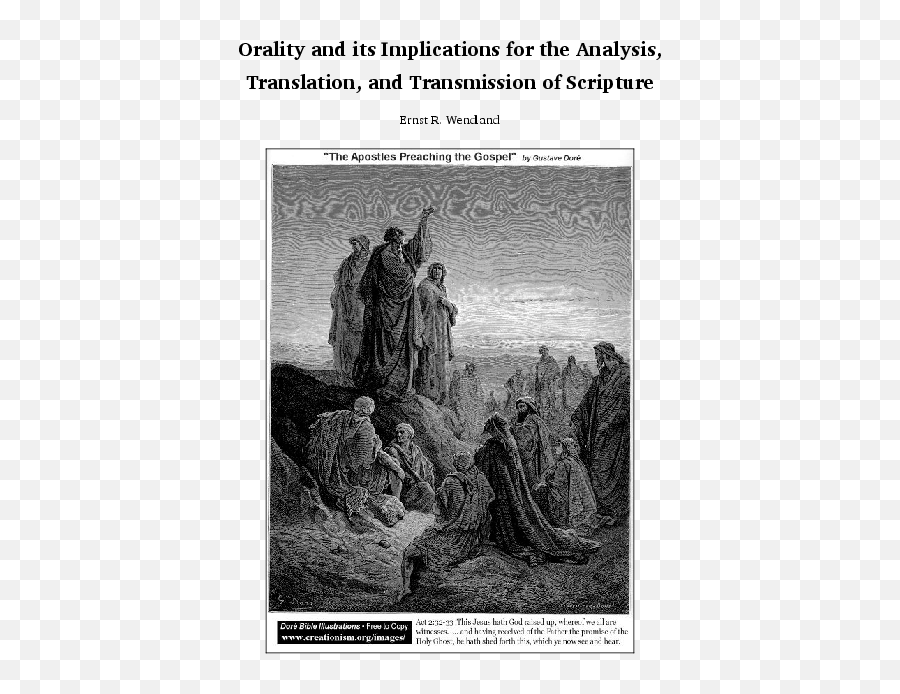 Pdf Orality And The Scriptures Composition Translation - Apostles Preaching The Gospel Png,Theophany Icon Explained