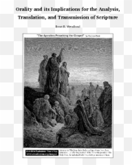 Pdf Orality And The Scriptures Composition Translation - Apostles Preaching The Gospel png