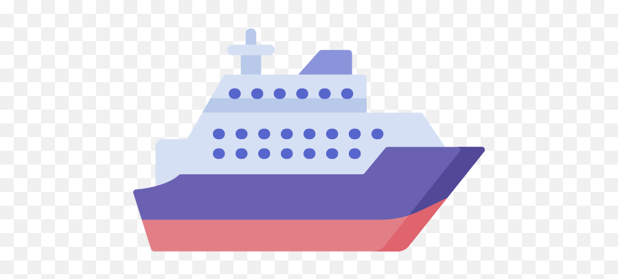 Cruise Ship - Free Transportation Icons Flat Cruise Icon Png,Cruise Boat Icon
