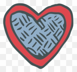 Heart Hand Drawn Cartoon Icon 8 - Transparent PNG u0026 SVG Love Cartoon Blue Png