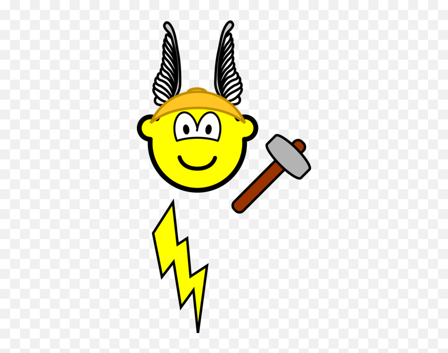 Thor Buddy Icon God Of Thunder Icons Emofacescom Png Hammer