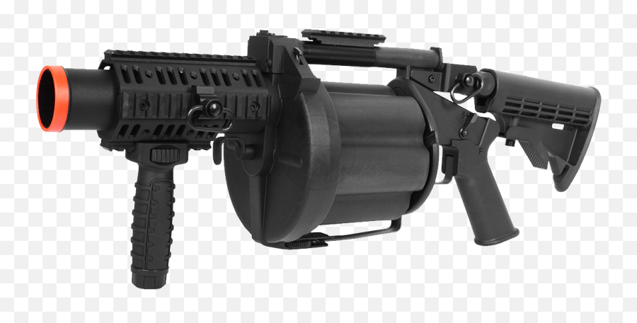 Grenade Launcher Png - Airsoft Gi Grenade Launcher,Glock Transparent Background