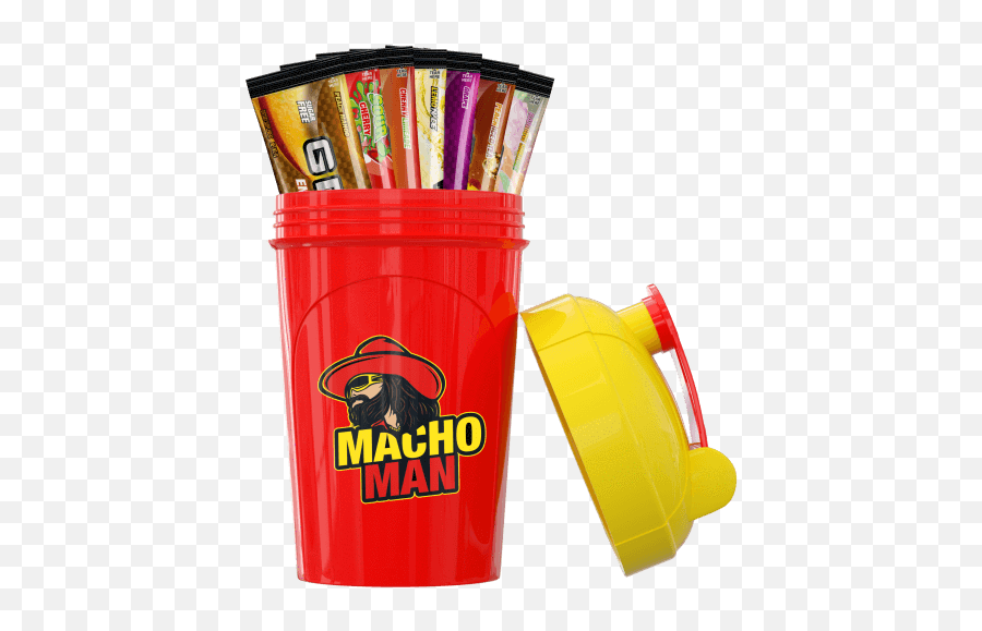 Macho Man Starter Kit Shaker Cup 7 Pack - Gfuel Starter Kit Uk Png,Macho Man Png