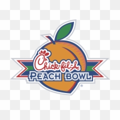 Chick Fil A Peach Bowl Logo Png Transparent - Clip Art