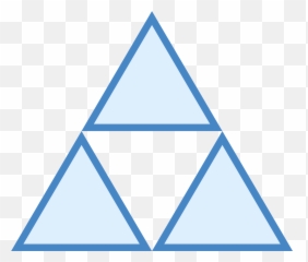 Icon Is A Depiction Of The Triforce - Triforce Png,Triforce Transparent Background