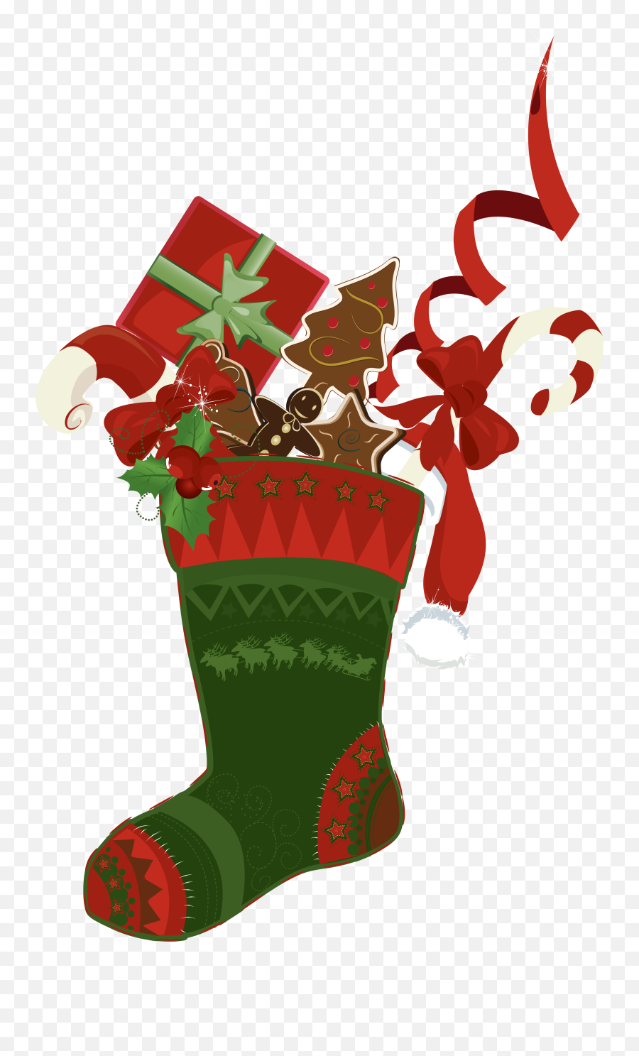 Download Stockings Decoration Christmas Drawing Free Hd - Drawing Of Christmas Stocking Png,Christmas Stockings Png
