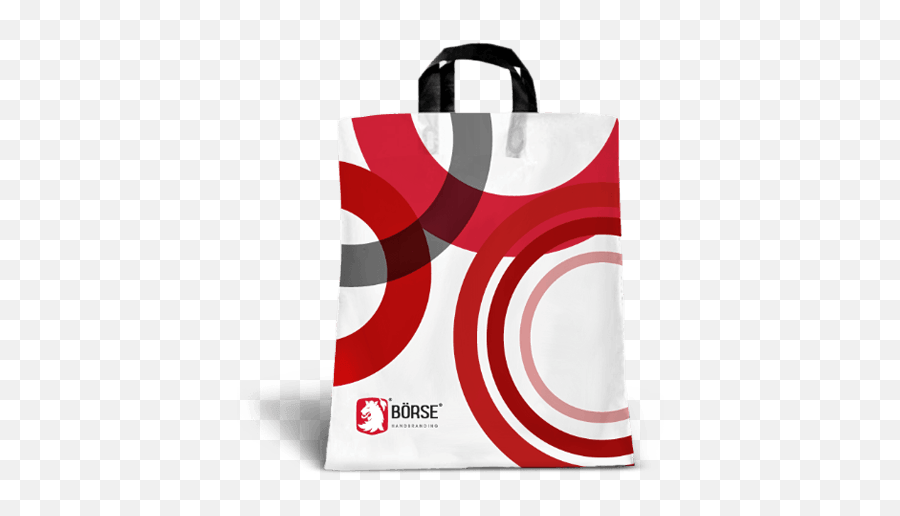 Custom Printed Shopping Bags Börse Handbranding - Plastic Shopping Bags Design Png,Plastic Bag Png