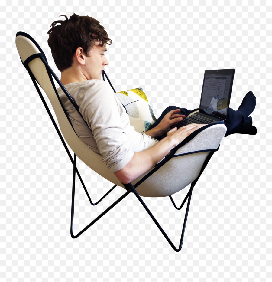 Person Sitting In Chair Png Svg Download - People Sitting On People Sitting On Chairs Png,Person Sitting Png