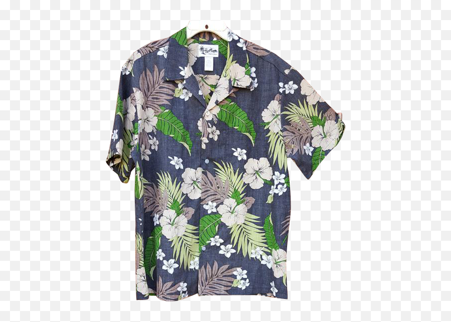 Download Hd Menu0027s Hawaiian Aloha Shirt With Invisible - Blouse Png,Hawaiian Shirt Png