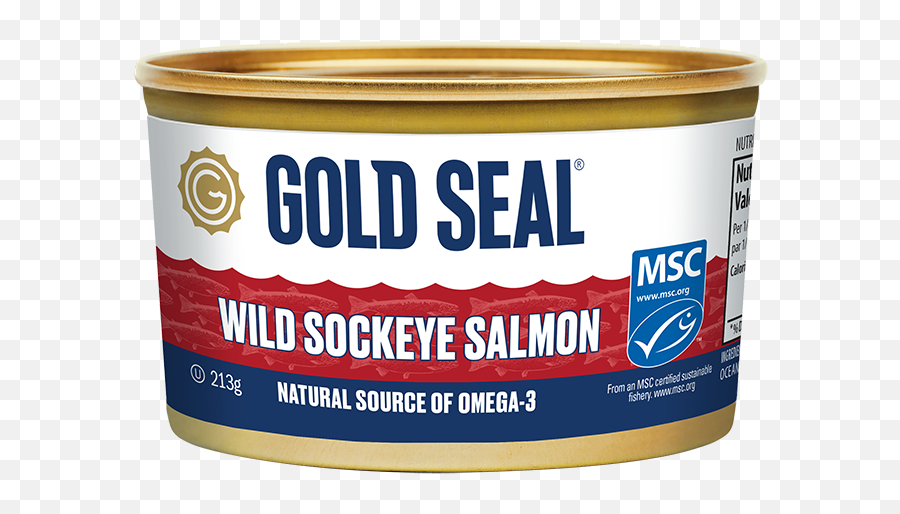 Wild Sockeye Salmon - Gold Seal Salmon Png,Gold Seal Png