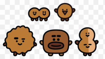 Petition Crunchy Squad Bt21 Being Individual Characters - Bt21 Shooky Crunchy Squad Png,Bt21 Png