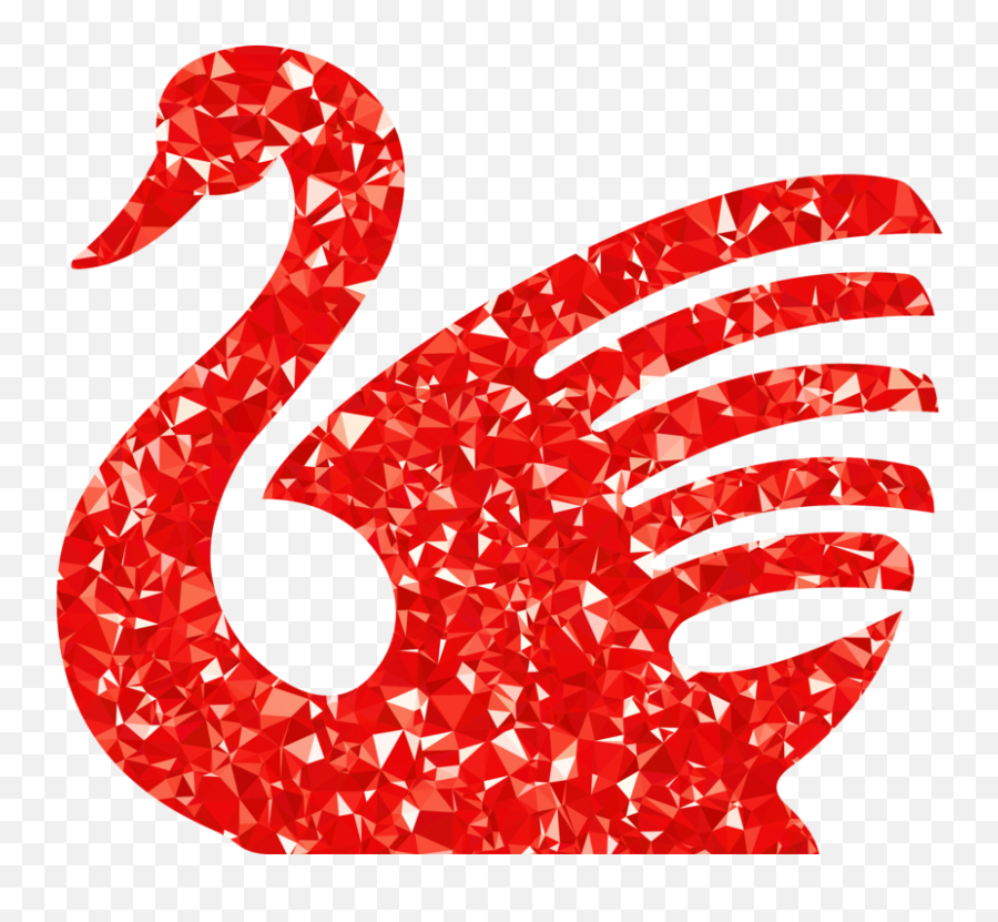 Water Birdmute Swangoose Png Clipart - Royalty Free Svg Png Red Swan Drawing,Goose Png