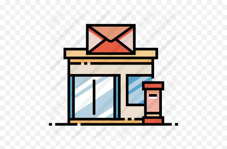 Post Office - Post Office Icon Png,Office Icon Png
