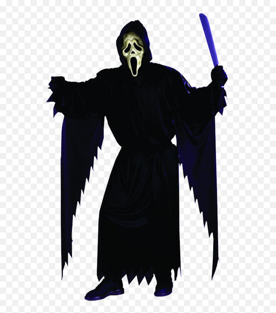 Download Adult Zombie Ghost Face - Boy Halloween Costumes Scary Png,Ghost Face Png