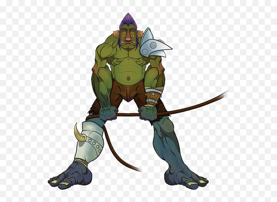 Download Half Orc Ninja - Full Size Png Image Pngkit Half Orc Barbarian,Orc Png