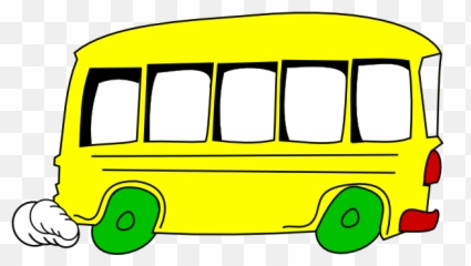 Library Of Rosa Parks Bus Clip Art Free - Clipart Yellow Bus Png,Bus Clipart Png