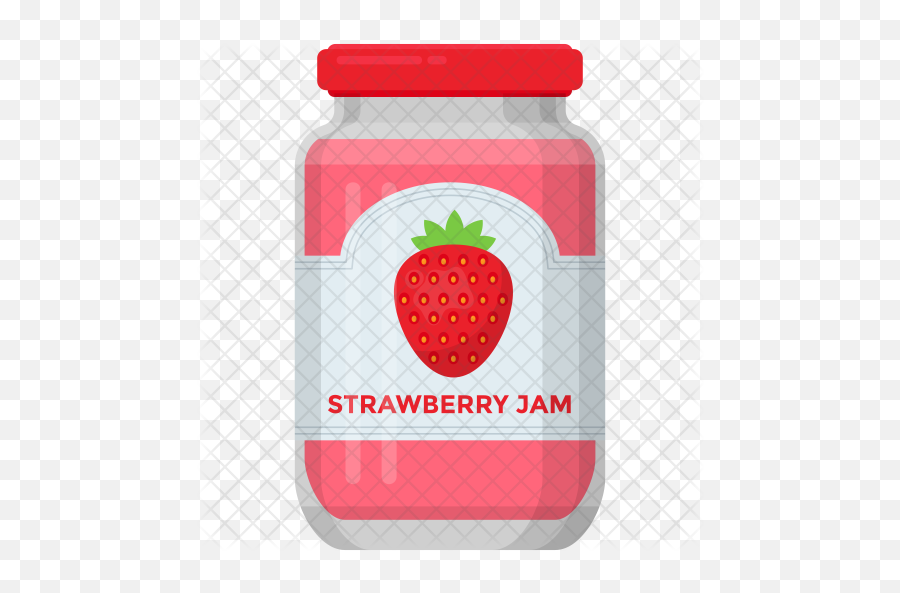 Strawberry Jam Icon Of Flat Style - Cctv Headquarters Png,Jam Png