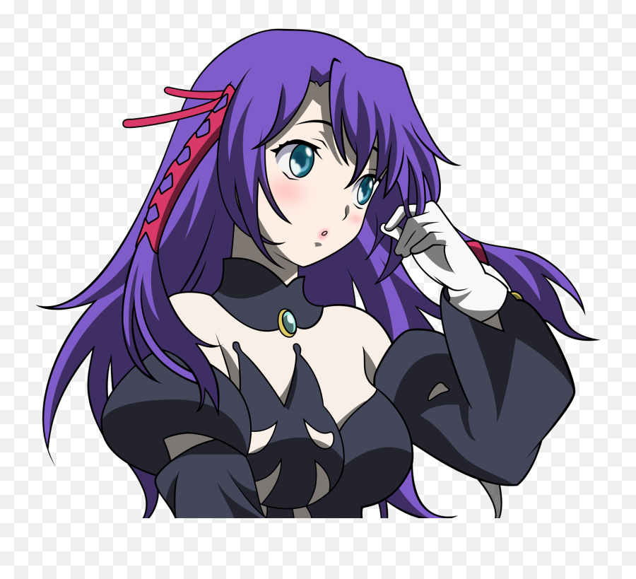 Vectors Transparent Purple Hair - Q Feuille Png,Anime Girls Transparent