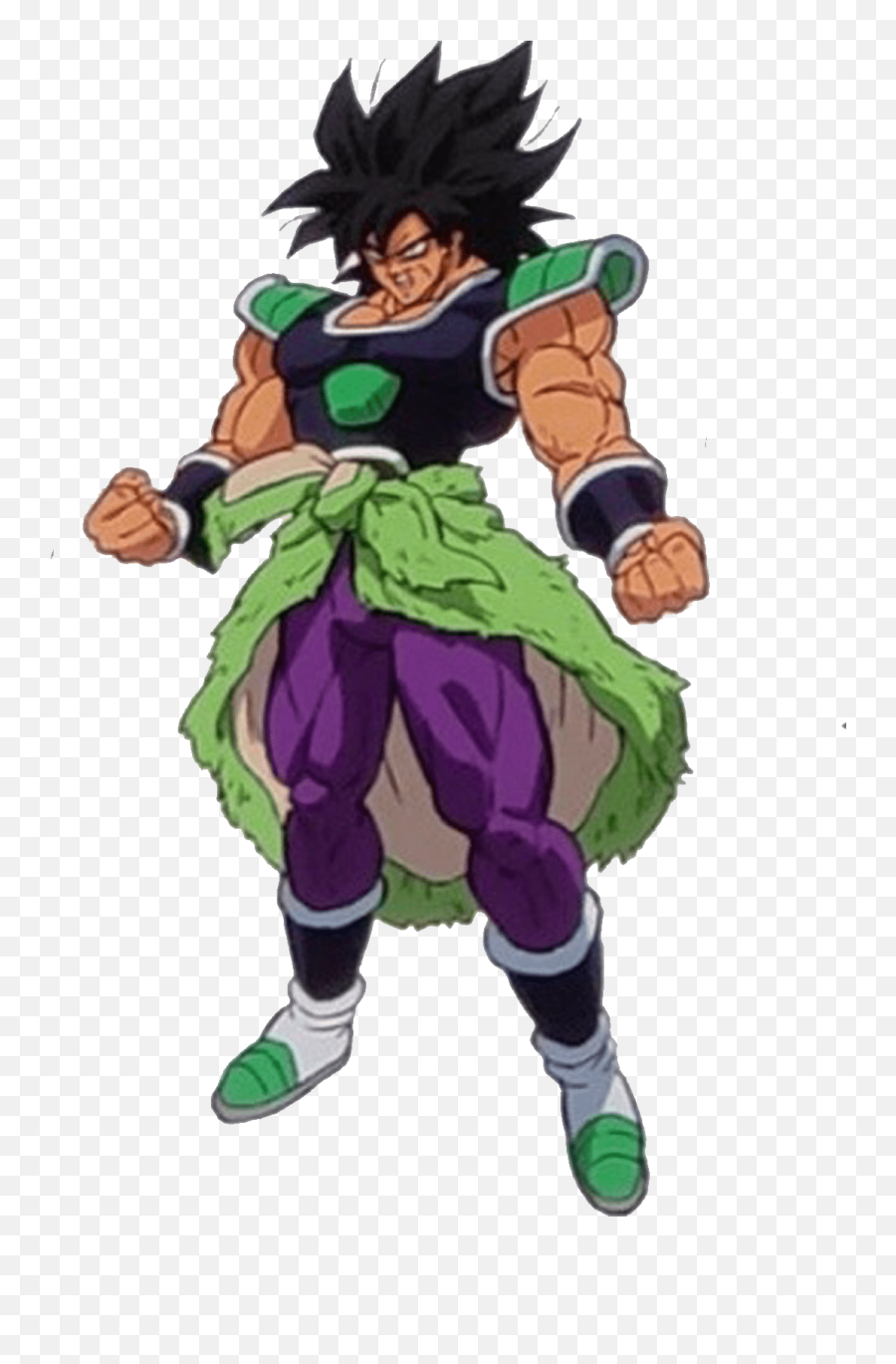 Download Hd Dragon Ball Fighterz Broly - Dragon Ball Super Broly Normal Png,Broly Png