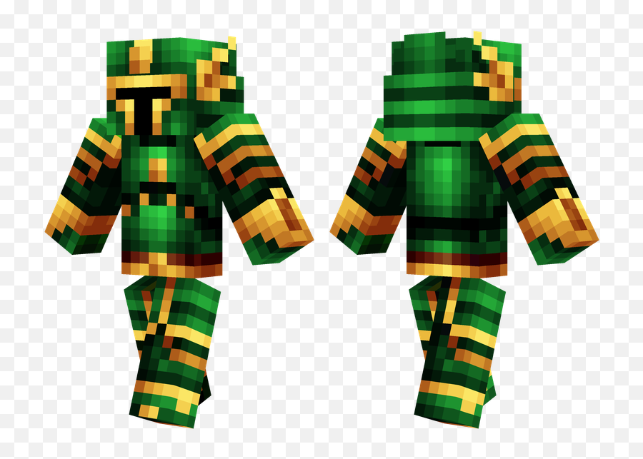 Green Knight Minecraft Skins - Skins For Minecraft Green Png,Knight Transparent Background