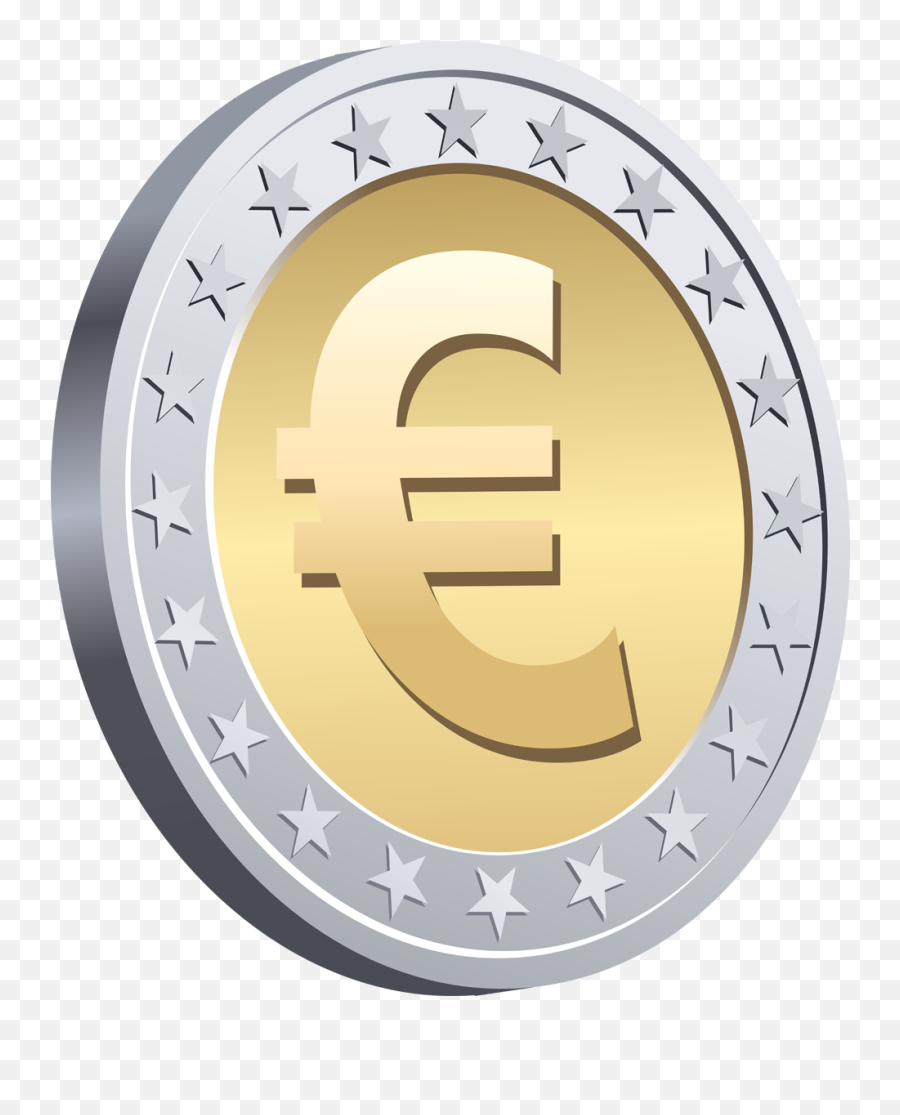 Euro Coins Png Transparent Background - Transparent Euro Coin Png,Euro Png
