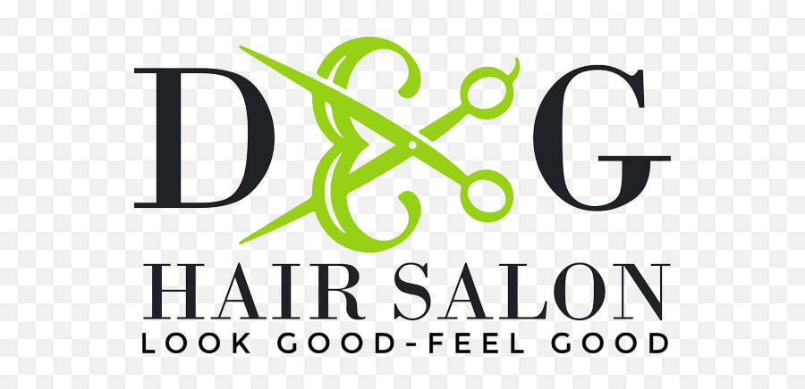 Hair Salon Du0026g Womens Gents And Childrenu0027s Styling - Graphic Design  Png,Hair Stylist Logo - free transparent png images 