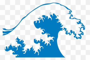 Wave Svg Clip Arts Download - Download Art PNG Icon Arts Crashing