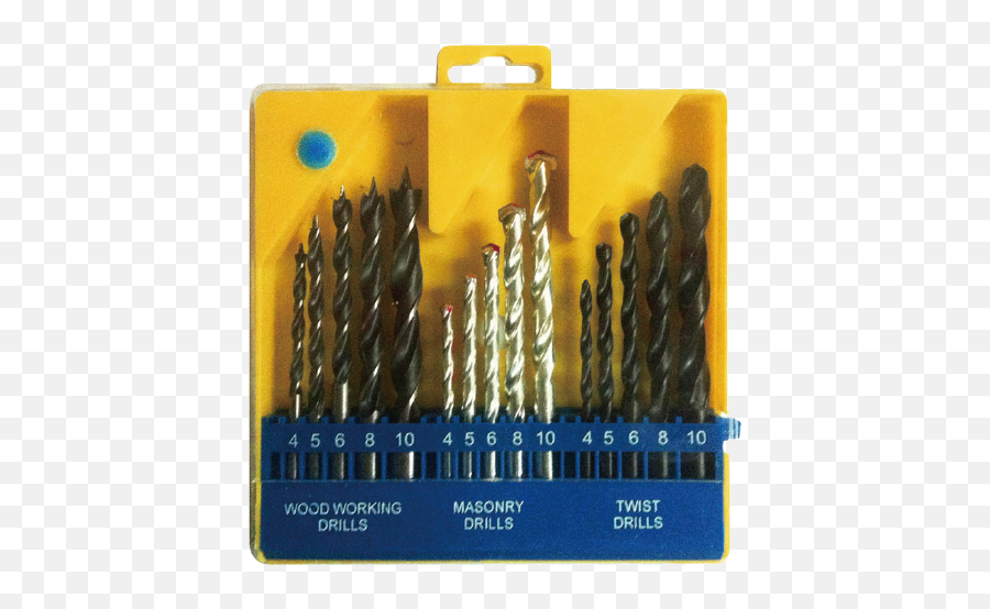 Mega Hardware - Drill Bits 5 Pcs Flat Drill Set Endmill Png,Flat Hand Png