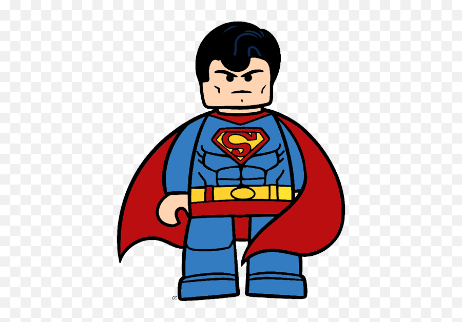 Download Hd Batman Lego Superman - Superman Lego Clipart Printable Colouring Pages Lego Png,Lego Clipart Png
