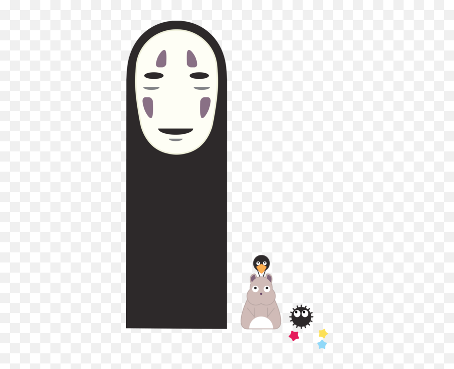 Download Hd Spirited Away No Face Png Clipart Freeuse - Spirited Away Vector Art,Spirited Away Transparent