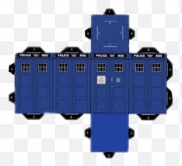 Tardis Sticker By Zehraoskan25 - Doctor Who Tardis 3d png