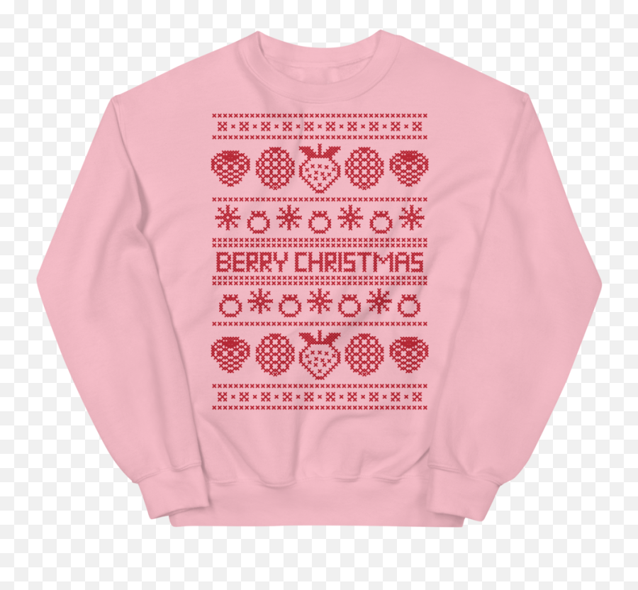 Vegan Ugly Christmas Sweater - Berry Christmas Pink Ugly Christmas Sweater Png,Ugly Christmas Sweater Png