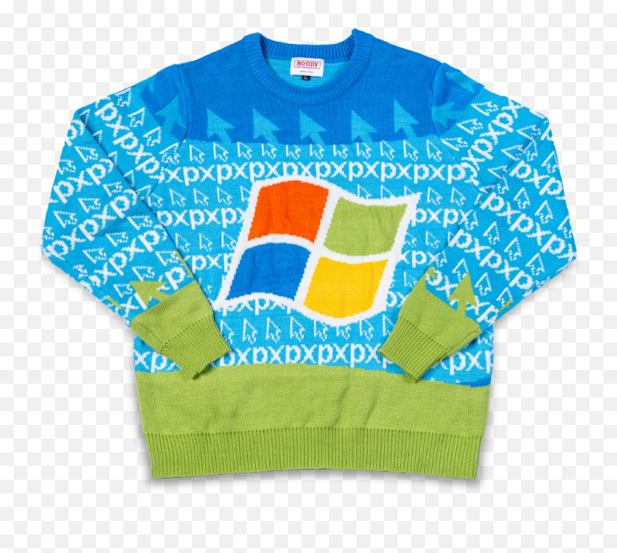 Windows Xp Ugly Sweater - Microsoft Ugly Christmas Sweater Png,Christmas Sweater Png