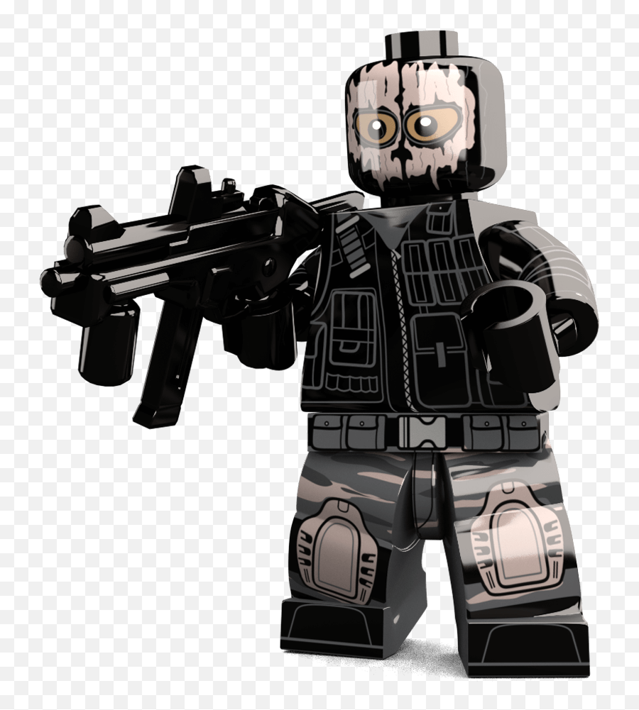 Download Ghost Soldier - Lego Call Of Duty Png Full Size Lego Ghost Soldier,Call Of Duty Soldier Png