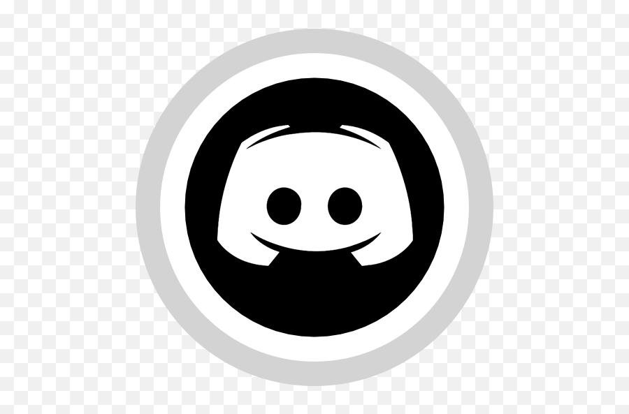 Black Discord Icon 165130 - Free Icons Library Discord Icon Black Circle Png,Discord Logo Transparent Background