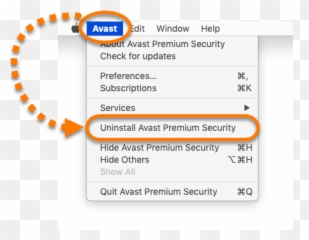 How To Uninstall Avast - Safari png