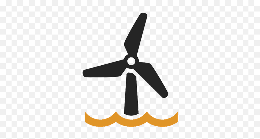 How To Draw An Oil Rig - Offshore Wind Turbine Icon Full Vertical Png,How To Draw An Icon