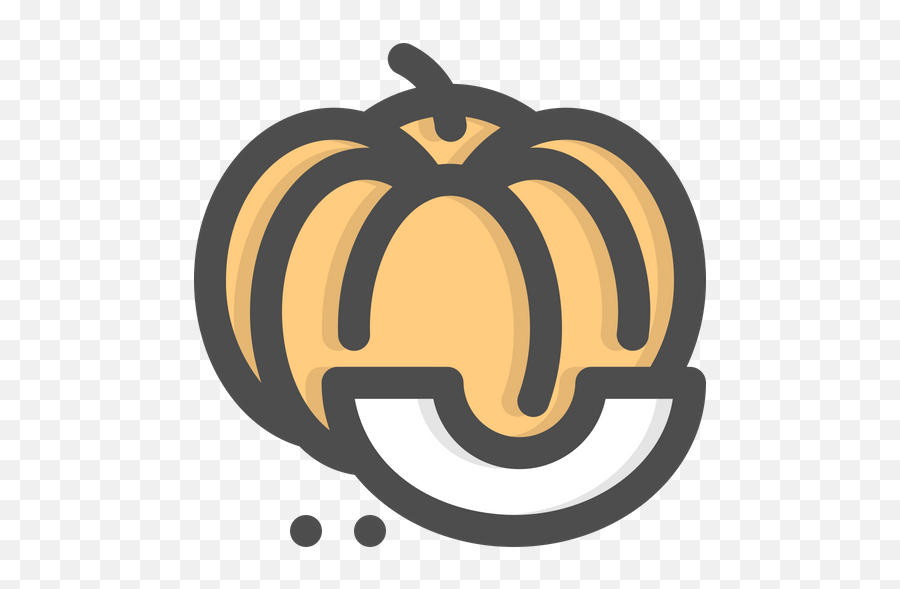 Pumpkin Icon Of Colored Outline Style - Available In Svg Dot Png,Pumpkin Icon Free