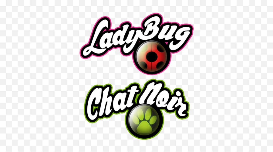 Download And Chat Noir Logos - Miraculous Ladybug And Cat Miraculous Ladybug And Cat Noir Logo Png,Cat Logo Png